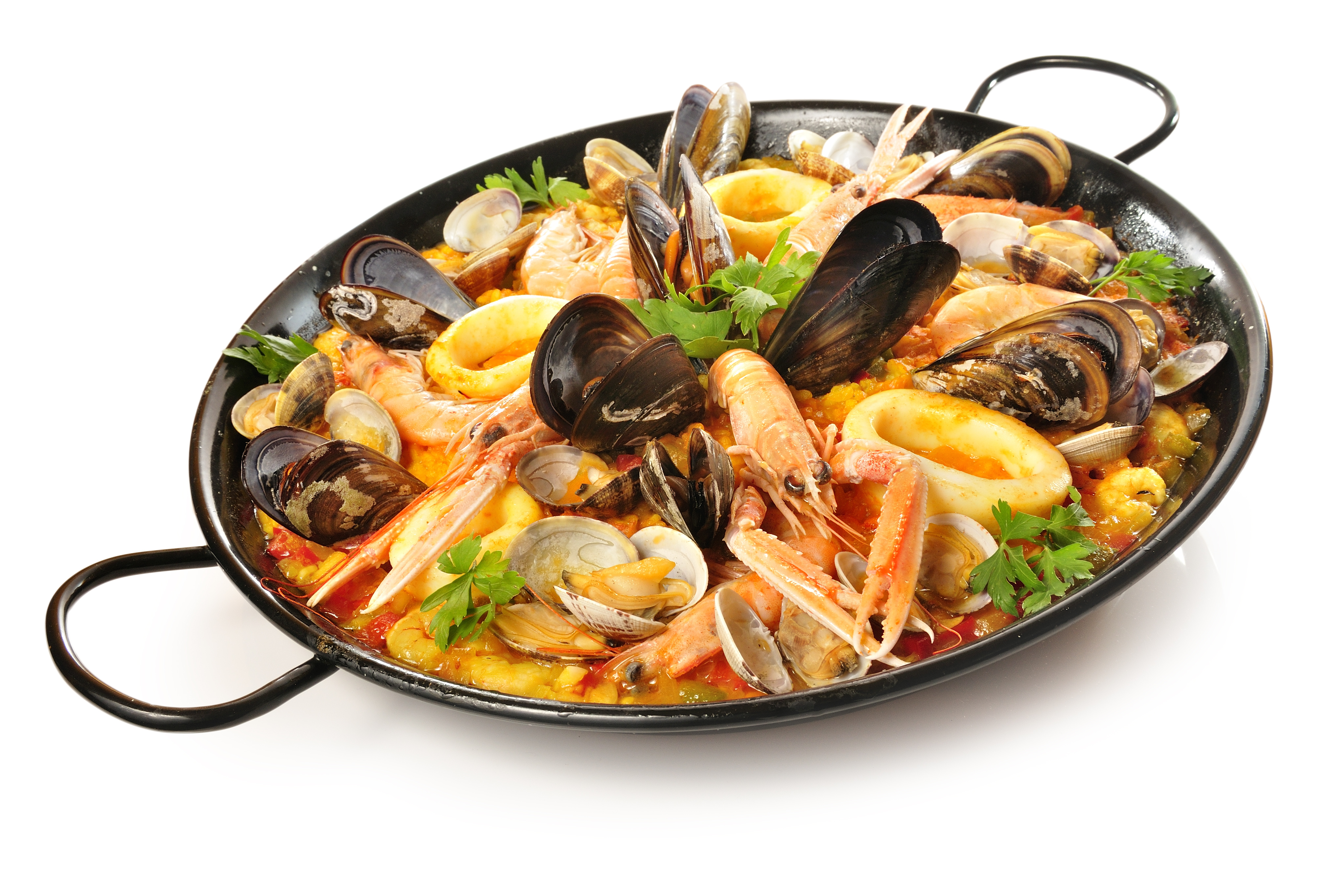 Paella fruits de mer
