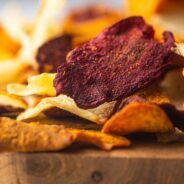 Les chips de légumes de toutes les couleurs pour une cuisine ludique et saine