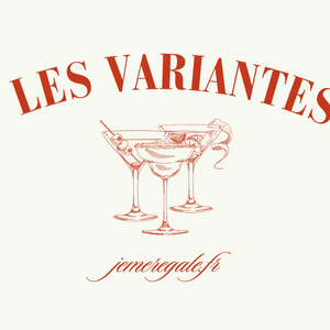 Dessin de verre à martini