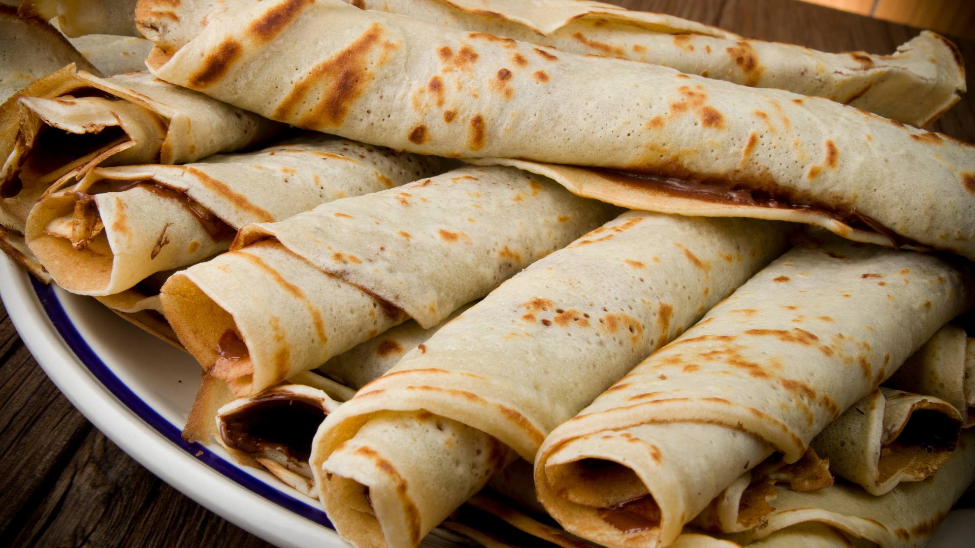 Crêpes roulée